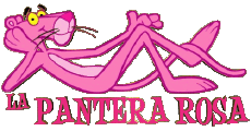 Multi Media Cartoons TV - Movies Pink Panther Spanish Logo 