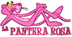 Multimedia Cartoni animati TV Film La Pantera Rosa Logo Spagnolo 