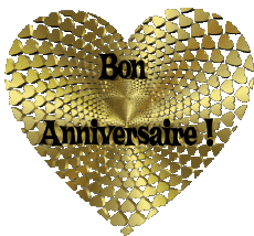 Messagi Francese Bon Anniversaire Coeur 011 