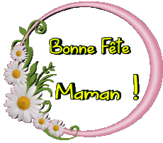 Nachrichten Französisch Bonne Fête Maman 009 