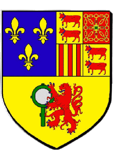 Blasón-Banderas Francia Departamentos - Ciudades 65 VIC EN BIGORRE Blasón