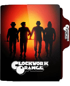 Multimedia V International Uhrwerk Orange Symbole 