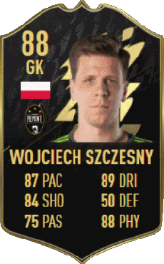 Multimedia Vídeo Juegos F I F A - Jugadores  cartas Polonia Wojciech Szczesny 
