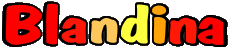Prénoms FEMININ - Allemagne B Blandina 