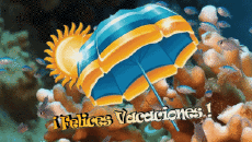 Nachrichten Spanisch Felices Vacaciones Animierter Hintergrund 006 