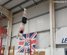 Humor -  Fun Sports Horizontal bar Fun Win 