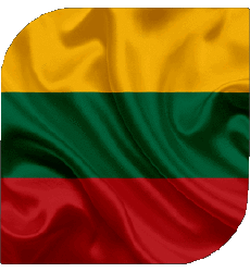 Flags Europe Lithuania Square 