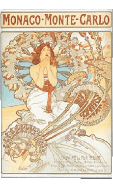 Humor - Fun Carteles retro - Lugares Monte Carlo 