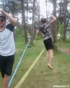 Humour - Fun PERSONNAGES Funambule Gamelle Fail 