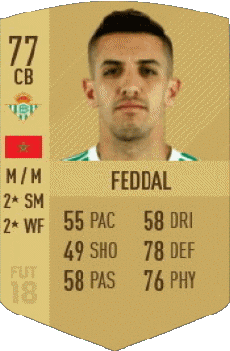 Multi Media Video Games F I F A - Card Players Morocco Zouhair Feddal 