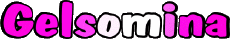 Prénoms FEMININ - Italie G Gelsomina 