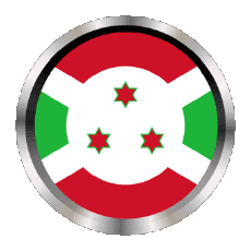 Drapeaux Afrique Burundi Rond - Anneaux 