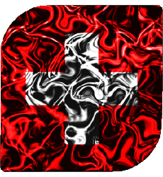 Bandiere Europa Svizzero Quadrato 