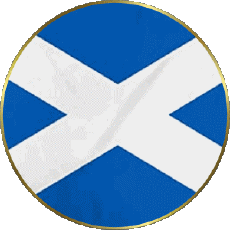 Drapeaux Europe Ecosse Rond 