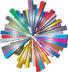 Messages French Bon Anniversaire Abstrait - Géométrique Transparent Background 007 