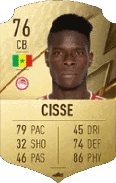 Multimedia Videospiele F I F A - Karten Spieler Senegal Pape Abou Cissé 