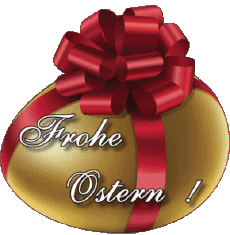 Mensajes Alemán Frohe Ostern 09 