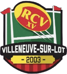 Sport Rugby Club Frankreich Logo Dept 47 RC Villeneuve XV 