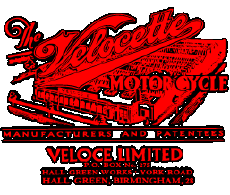Transports MOTOS Velocette Logo 