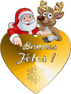 Nachrichten Französisch Bonnes Fêtes (Noël) Série 07 