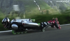 Humor -  Fun Sports Roller Skate Fun - Win 