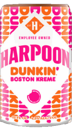 Dunkin' Boston kreme-Drinks Beers USA Harpoon Brewery 
