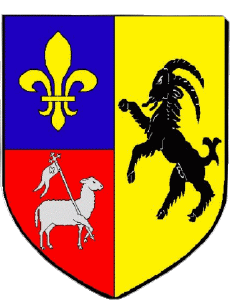 Flags France Departments - Cities 95 BOUQUEVAL 