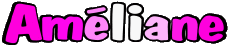 Prénoms FEMININ - France A Améliane 