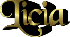 Prénoms FEMININ - Italie L Licia 