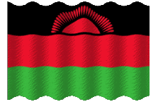 Bandiere Africa Malawi Sventola 