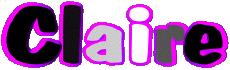 Nome FEMMINILE - Francia C Claire 