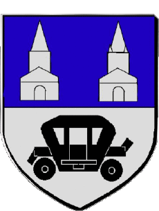 Wappen-Fahnen Frankreich Abteilungen - Städte 16 ROULLET SAINT ESTEPHE 