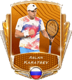 Deportes Tenis - Jugadores Rusia Aslan Karatsev 