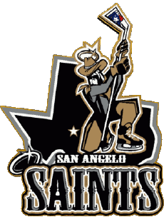 Sports Hockey U.S.A - CHL Central Hockey League San Angelo Saints 