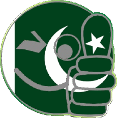Banderas Asia Pakistán Smiley - OK 