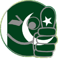 Flags Asia Pakistan Smiley - OK 