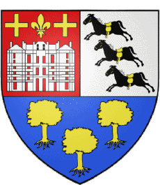 Banderas Francia Departamentos - Ciudades 75 Paris Distrito 16 