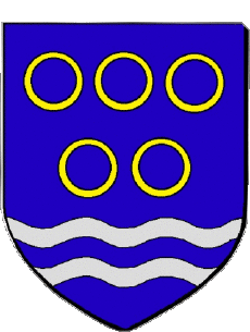 Blasón-Banderas Francia Departamentos - Ciudades 50 SAINT PAIR SUR MER Blasón