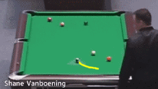 Shane Vanboening-Humour - Fun Sports Billiard Best Off Shot 