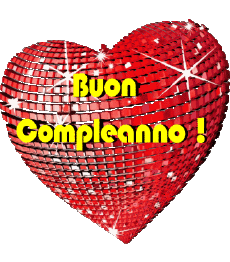 Messages Italien Buon Compleanno Cuore 002 
