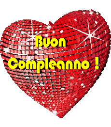 Nachrichten Italienisch Buon Compleanno Cuore 002 