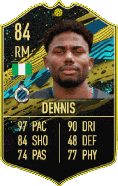 Multi Media Video Games F I F A - Card Players Nigeria Emmanuel Dennis 