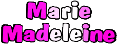 Nombre FEMENINO - Francia M Compuesto Marie Madeleine 