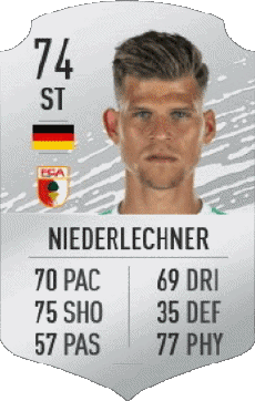 Multimedia Vídeo Juegos F I F A - Jugadores  cartas Alemania Florian Niederlechner 