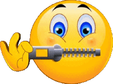 Messagi Emoticon Shhh - Silenzio 