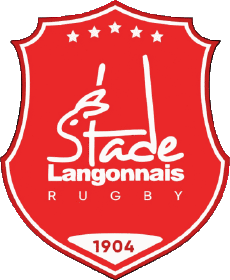 Sports Rugby Club France Logo Dept 33 Stade Langonnais 