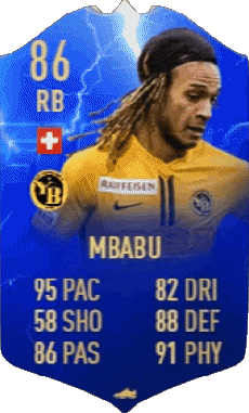 Multi Média Jeux Vidéo F I F A - Joueurs Cartes Suisse Kevin Mbabu 