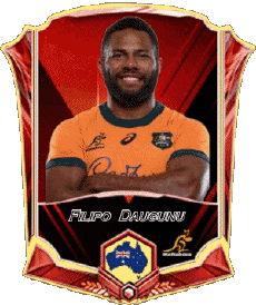 Sportivo Rugby - Giocatori Australia Squadra 2025 Filipo Daugunu 