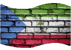 Fahnen Afrika Äquatorialguinea Rechteck 