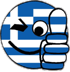 Banderas Europa Grecia Smiley - OK 